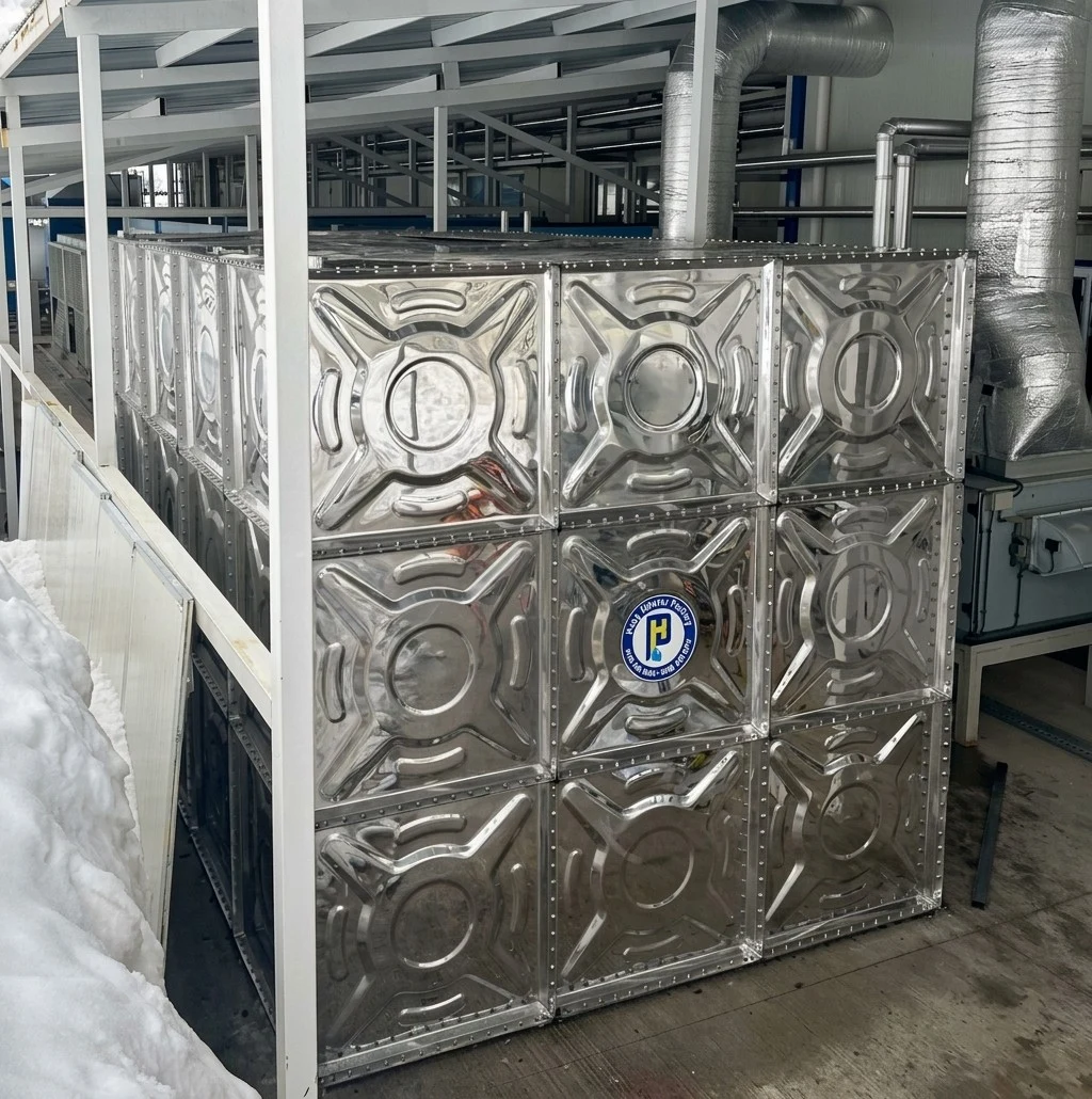 Stainless steel water tanks